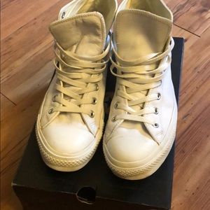 COPY - White Leather Chuck Taylor Converse